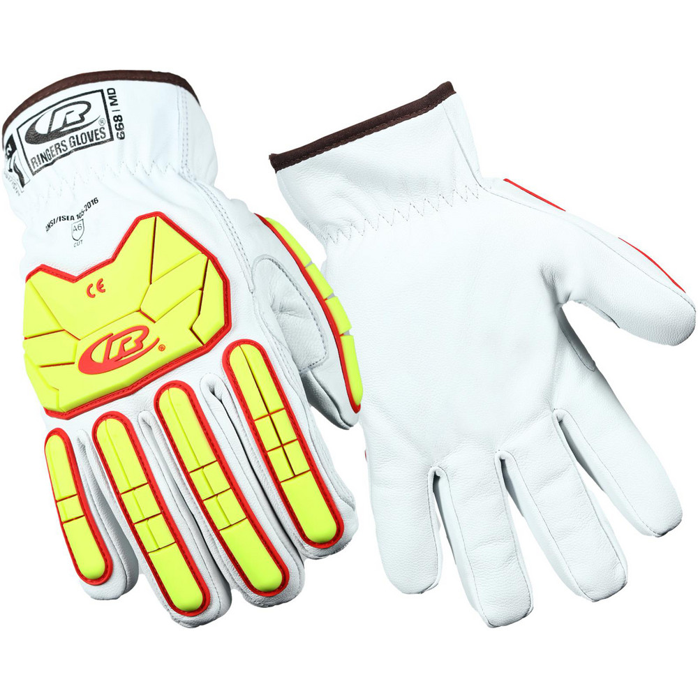 Cut & Puncture Resistant Gloves; Coating Material: Uncoated ; Coating Coverage: Uncoated ; Glove Type: Impact-Resistant; Cut-Resistant ; ANSI/ISEA Cut Resistance Level: A6 ; Primary Material: Goatskin; HPPE; Polyester; Thinsulate