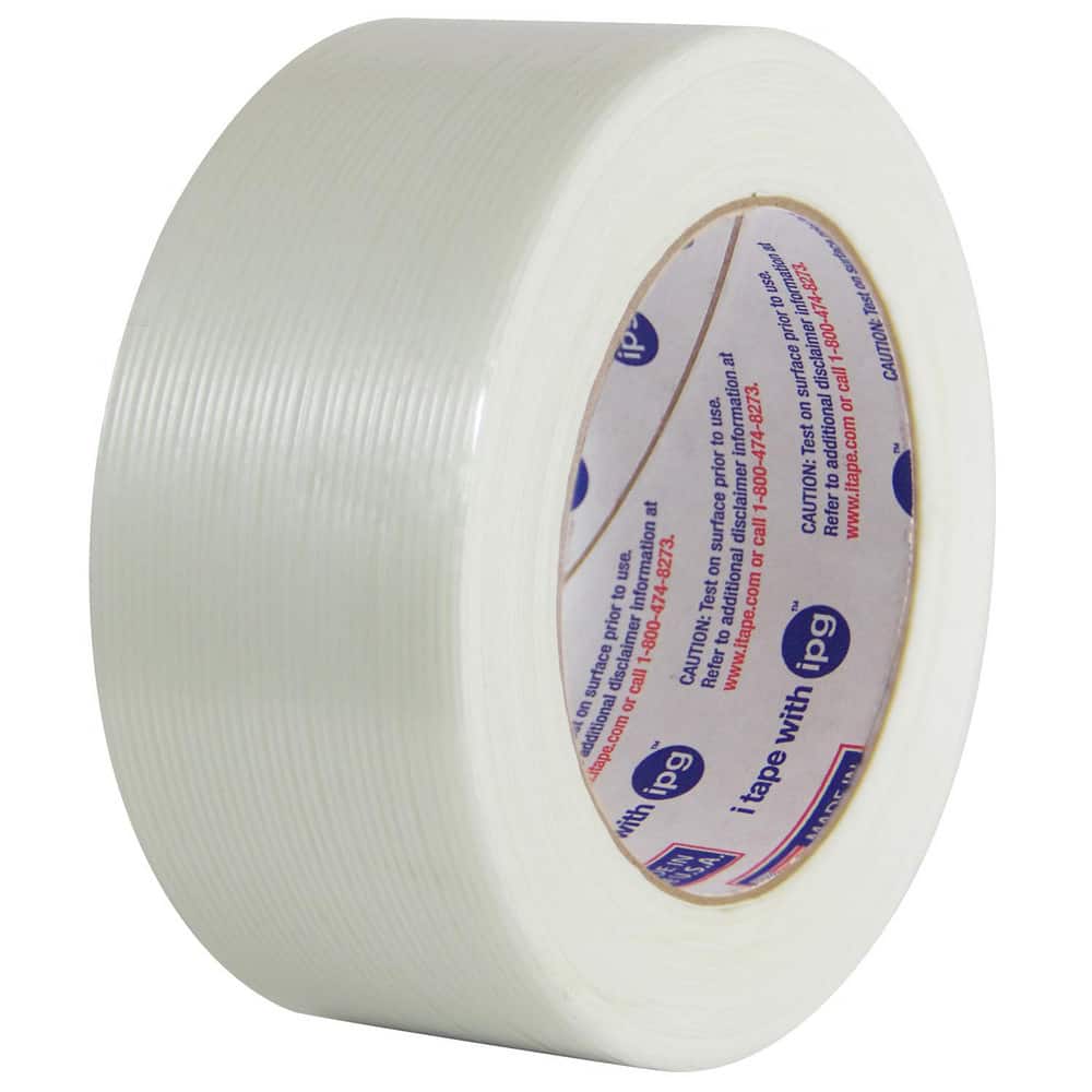 Filament & Strapping Tape; Type: Filament Tape ; Color: Clear ; Thickness (mil): 6.2 ; Output Pressure: 1.2 PSI ; Tape Width: 1 (Inch); Adhesion: Pressure Sensitive Acrylic