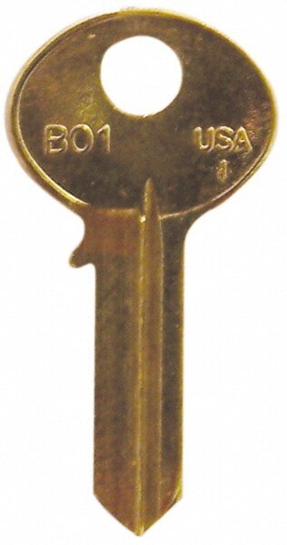 Bommer Brass Key Blank