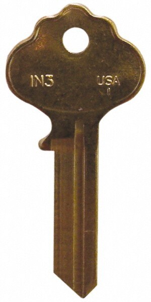 Ilco Brass Key Blank