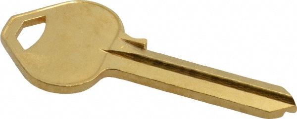 Made in USA RU46-BR Russwin Brass Key Blank Image