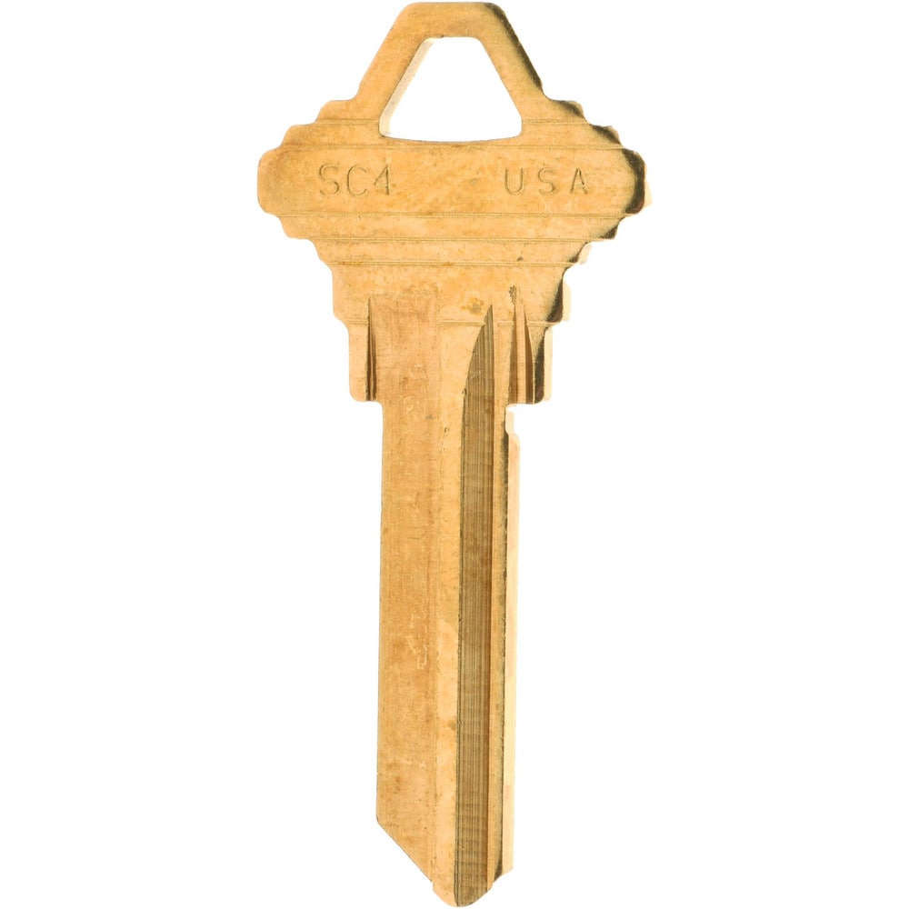 Made in USA SC4-BR Schlage Brass Key Blank Image