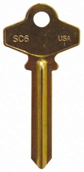 Schlage Brass Key Blank