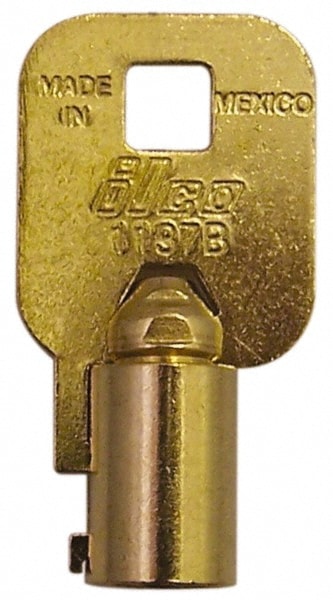 Chicago Nickel Key Blank