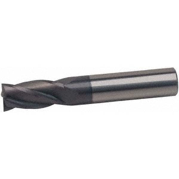 Hertel S-433 Square End Mill: 17/64 Dia, 3/4 LOC, 5/16 Shank Dia, 2-1/2 OAL, 4 Flutes, Solid Carbide Image