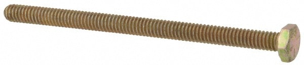 Made in USA MSC74454232-1 1/4-20 UNC, 4" Length Under Head Hex Head Cap Screw Image