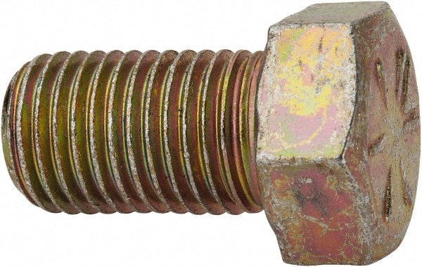 Made in USA MSC39377 7/16-20 UNF, 3/4" Length Under Head Hex Head Cap Screw Image