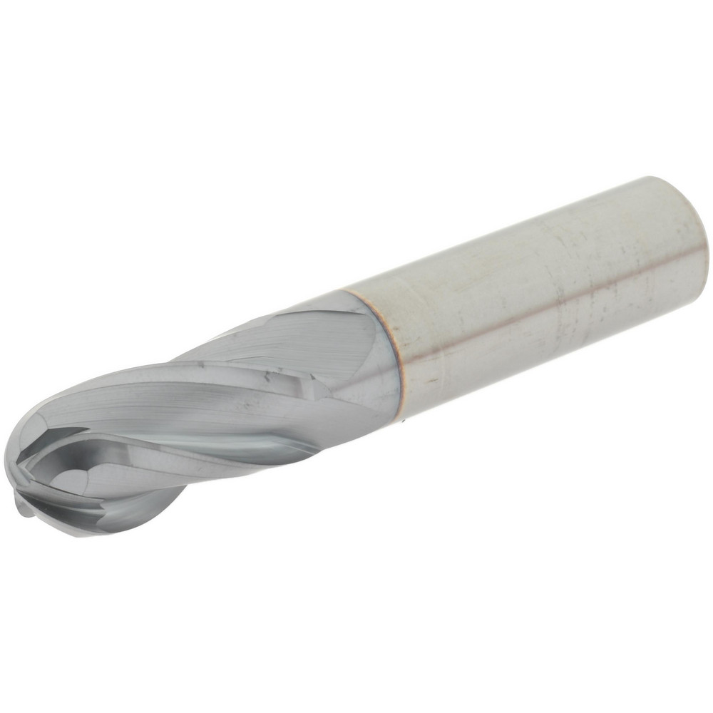 Hertel EG250040 Ball End Mill: 0.625" Dia, 1.25" LOC, 4 Flute, Solid Carbide Image