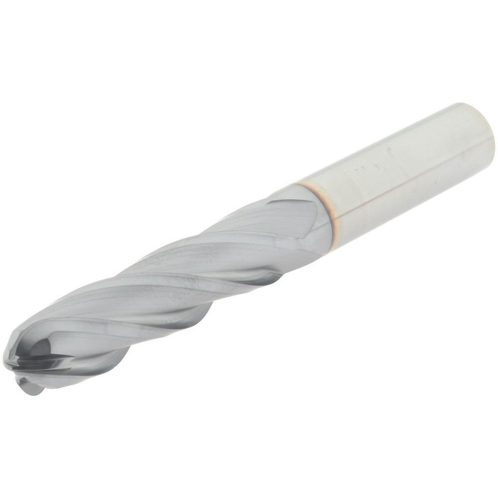 Hertel EG060032 Ball End Mill: 0.5" Dia, 2" LOC, 4 Flute, Solid Carbide Image