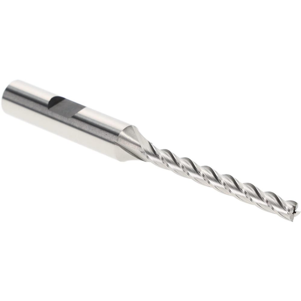 Hertel C430L3750-C4 Square End Mill: 3/8" Dia, 4 Flutes, 1-1/8" LOC, Solid Carbide Image