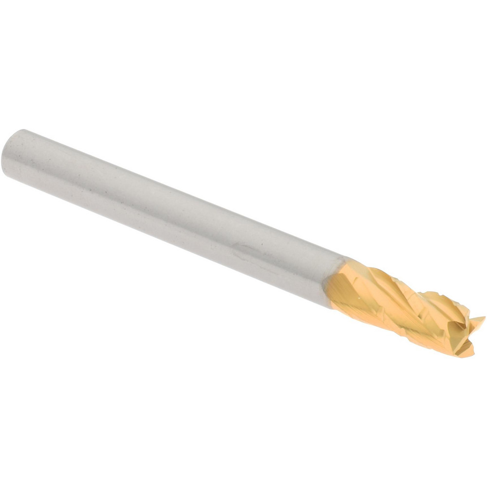 Hertel C430S1875-C1 Square End Mill: 3/16 Dia, 3/8 LOC, 3/16 Shank Dia, 2 OAL, 4 Flutes, Solid Carbide Image