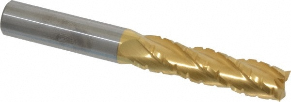 Hertel C430L5000-C1 Square End Mill: 1/2 Dia, 2 LOC, 1/2 Shank Dia, 4 OAL, 4 Flutes, Solid Carbide Image