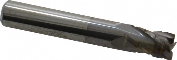 Hertel C430-3125-C4 Square End Mill: 5/16 Dia, 13/16 LOC, 5/16 Shank Dia, 2-1/2 OAL, 4 Flutes, Solid Carbide Image