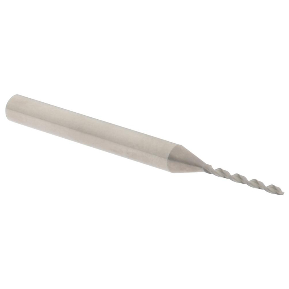 #61, 130° Drill Point, 1/8" Shank Diam, Fast Spiral Circuit Board Drill Bit