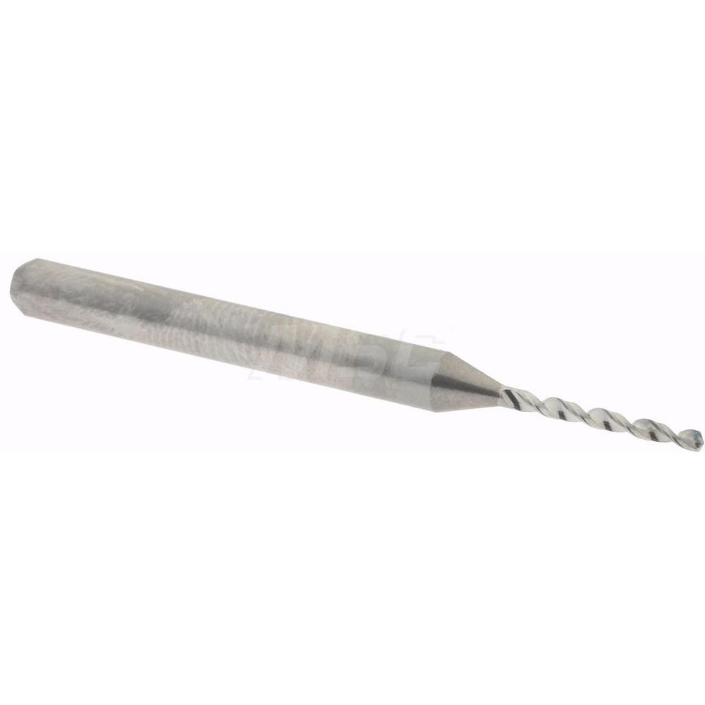 #58, 130° Drill Point, 1/8" Shank Diam, Fast Spiral Circuit Board Drill Bit