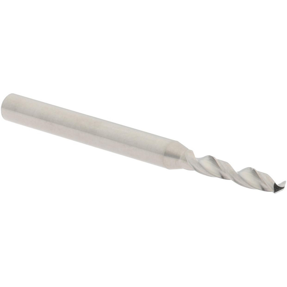 #44, 130° Drill Point, 1/8" Shank Diam, Fast Spiral Circuit Board Drill Bit