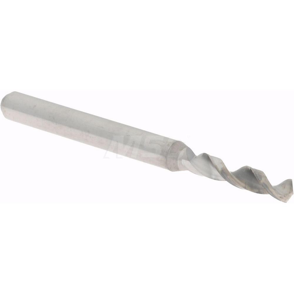 #42, 130° Drill Point, 1/8" Shank Diam, Fast Spiral Circuit Board Drill Bit