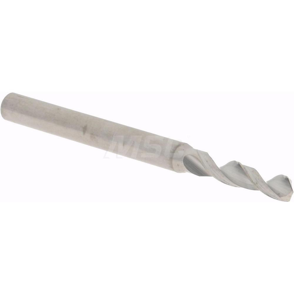 #38, 130° Drill Point, 1/8" Shank Diam, Fast Spiral Circuit Board Drill Bit