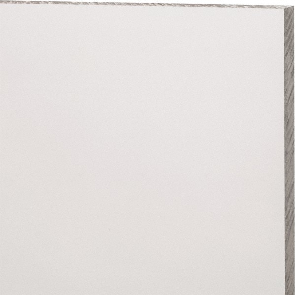 Made in USA 5520092 Plastic Sheet: Polycarbonate, 3/8" Thick, 24" Long, Clear Image