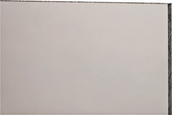 Made in USA 5520094 Plastic Sheet: Polycarbonate, 3/8" Thick, 24" Long, Clear Image