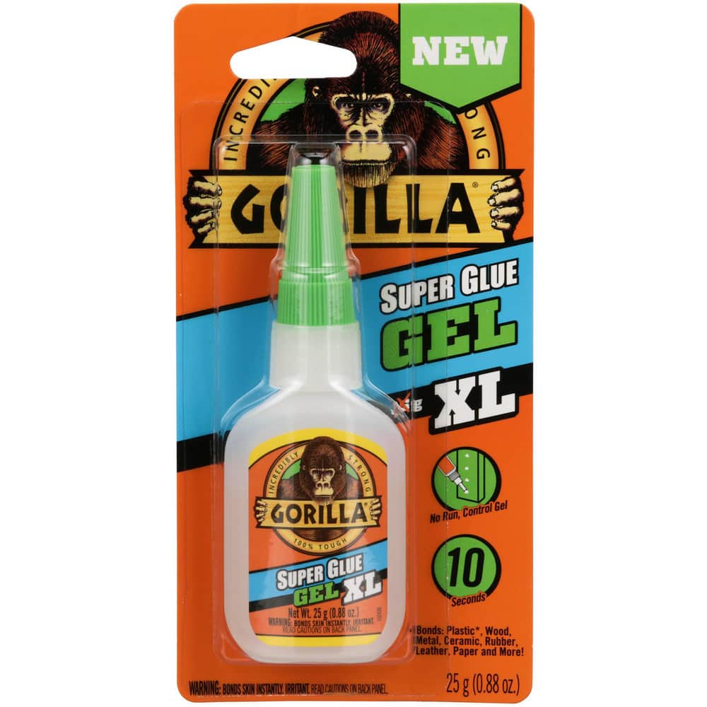 Glue; Glue Type: Super Glue ; Container Size: 25 g ; Container Type: Bottle ; Working Time: Instant ; Color: Clear ; Full Cure Time (Hours): 24.00