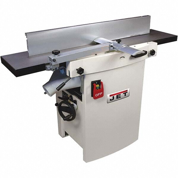 Jointers; Maximum Cutting Width (Inch): 8-3/4 ; Maximum Cutting Depth (Inch): 5/32 ; Cutter Head Speed (RPM): 5500.00 ; Table Length (Inch): 55 ; Table Depth (Inch): 12 ; Number of Cutting Knives: 3