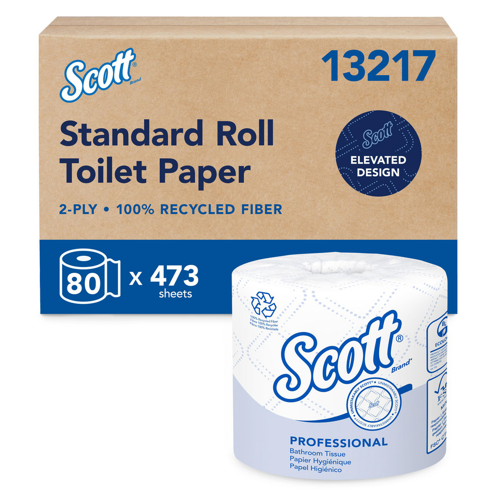 LoCor - JRT Jr. Roll Bath Tissues: 2 Ply, White | MSC Direct