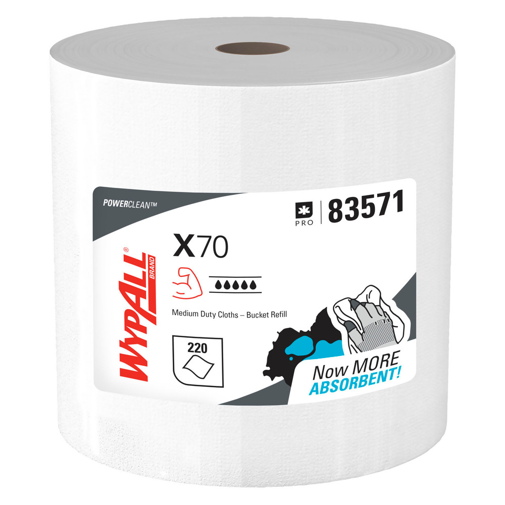 WypAll - PowerClean™ x70 Medium Duty Cloths (83561), Wipers in a
