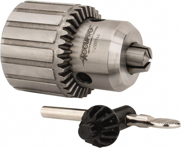 Accupro CY0161100 Drill Chuck: 1/32 to 5/8" Capacity, Threaded Mount, 5/8-16 Image