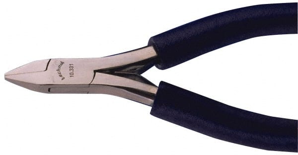 4-3/8" OAL, 24 AWG Capacity, 7/16" Jaw Length x 5/16" Jaw Width, Diagonal Cutter Pliers