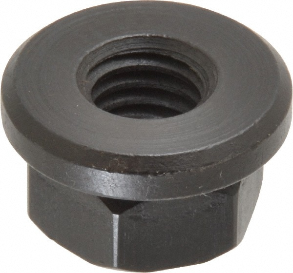 5 9/16-18 Hex Flange Nut Grade 8 Plain black finish 9/16x18 Nuts 9/16 x 18 