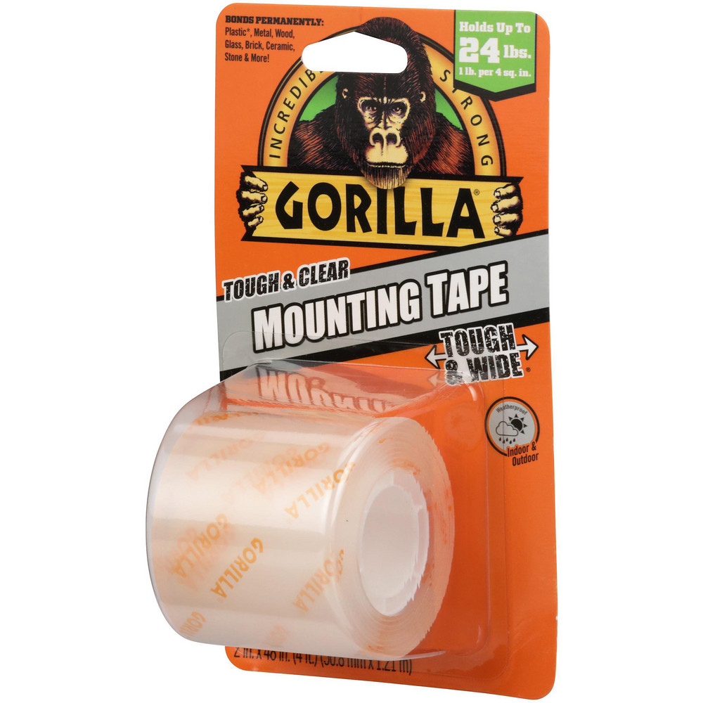 Gorilla Glue Double Sided Tape; Width (Inch) 2; Thickness (mil) 39.