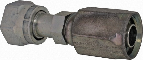 Parker 2JS30-12-12 Hydraulic Hose Female Seal-Lok Swivel Short Fitting: 12 mm, 1-3/16-12, 6,000 psi Image