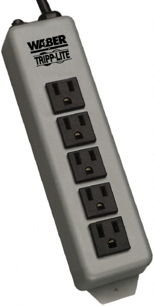 Tripp-Lite 602-15 5 Outlets, 120 VAC15 Amps, 15 Cord, Power Outlet Strip Image