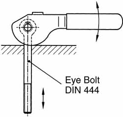 Clamp Cam Levers; Type: Double Cam; Hole Diameter (Inch): 0.3100; Hole Diameter (mm): 0.3100; 7.87; Hole Center to Lever End (mm): 114.05; Hole Center to Lever End (Decimal Inch): 4.4900; Overall Width (mm): 12.95; Overall Width (Decimal Inch): 0.5100; Tr