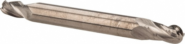Hertel E5252010 Ball End Mill: 0.1563" Dia, 0.3125" LOC, 4 Flute, Solid Carbide Image
