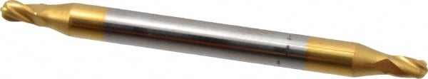 Hertel E699924408 Ball End Mill: 0.0781" Dia, 0.125" LOC, 4 Flute, Solid Carbide Image