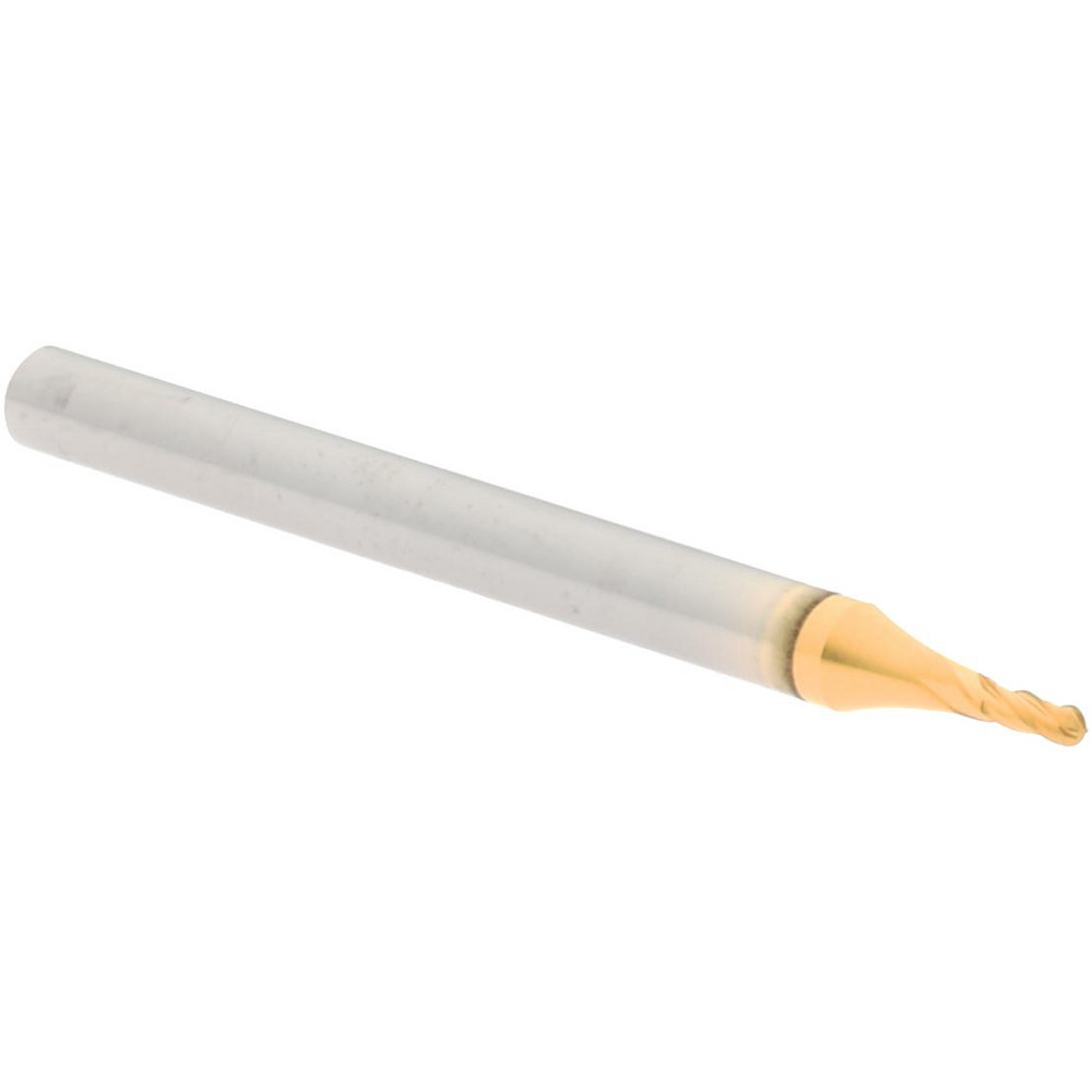 Hertel E699924512 Ball End Mill: 0.0469" Dia, 0.0938" LOC, 4 Flute, Solid Carbide Image