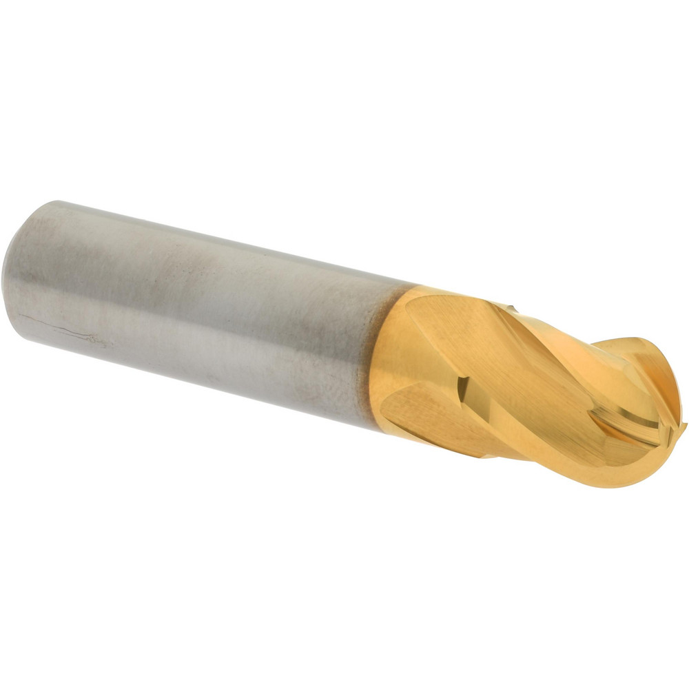 Hertel E699924533 Ball End Mill: 0.5" Dia, 0.625" LOC, 4 Flute, Solid Carbide Image