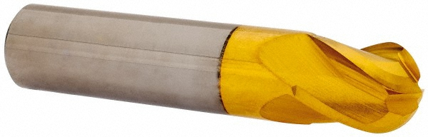 Hertel E699924536 Ball End Mill: 0.625" Dia, 0.75" LOC, 4 Flute, Solid Carbide Image