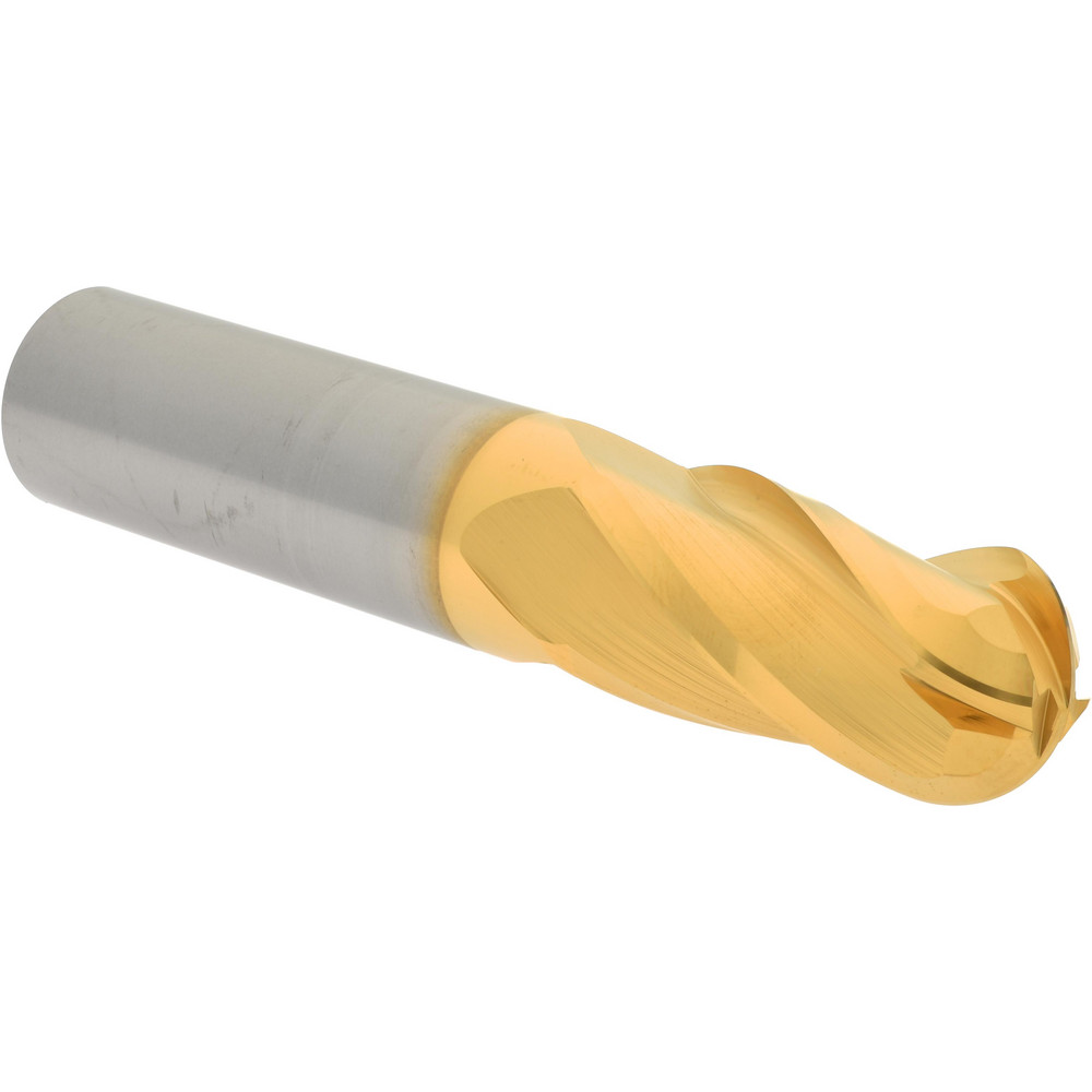 Hertel E6250048 Ball End Mill: 0.75" Dia, 1.5" LOC, 4 Flute, Solid Carbide Image