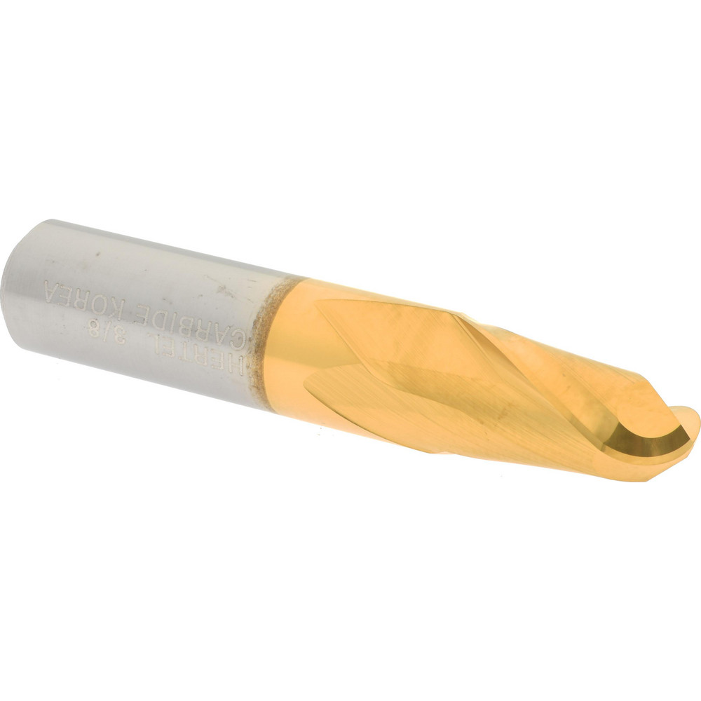 Hertel E699924495 Ball End Mill: 0.375" Dia, 0.625" LOC, 2 Flute, Solid Carbide Image