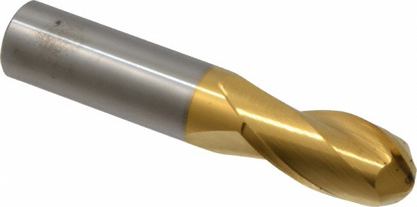 Hertel E6249048 Ball End Mill: 0.75" Dia, 1.5" LOC, 2 Flute, Solid Carbide Image