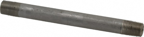 Stainless Steel Pipe Nipple: 1/8" Pipe, Grade 304 & 304L