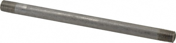 Stainless Steel Pipe Nipple: 1/8" Pipe, Grade 304 & 304L