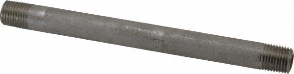 Merit Brass 4504-600 Stainless Steel Pipe Nipple: 1/4" Pipe, Grade 304 & 304L Image