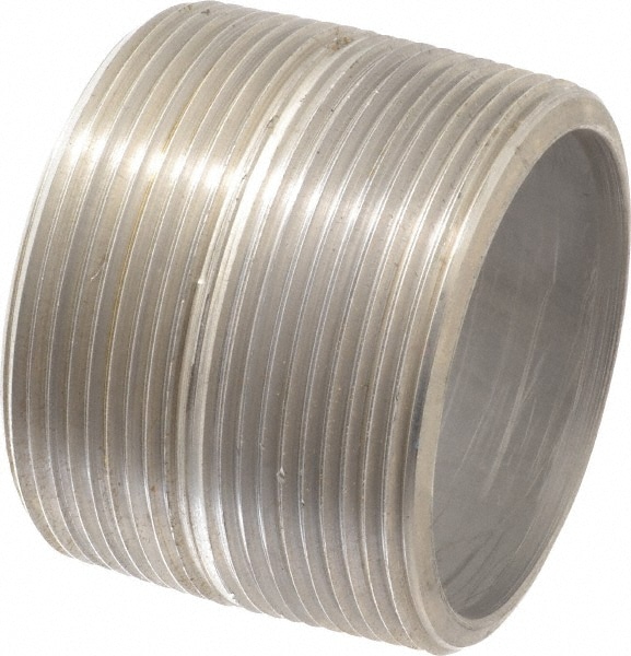 Merit Brass 4548-001 Stainless Steel Pipe Nipple: 3" Pipe, Grade 304 & 304L Image