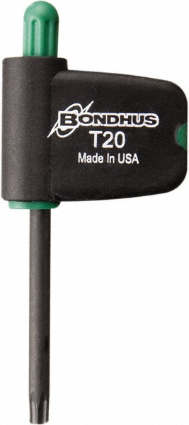 Torx Key: Flag Handle, T20, Steel