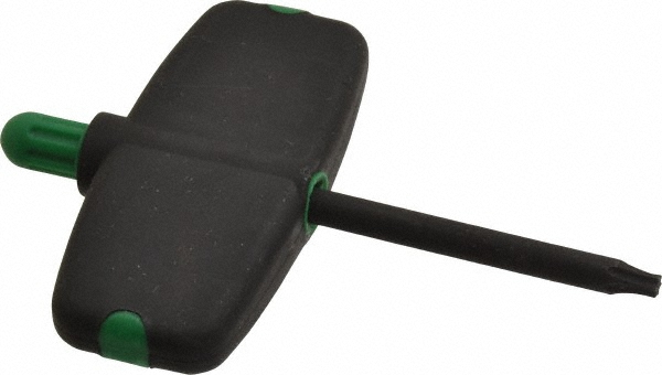 Torx® Key: Wing Handle, T10, Steel - Wing Handle, Protanium High Torque Steel, 1-1/2" Length Under Head