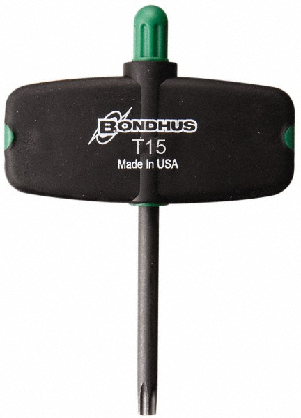 Torx Key: Wing Handle, T15, Steel